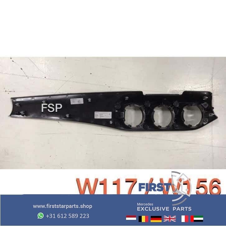 W117 CLA / W156 GLA dashboard lijst Mercedes 2013-2018 grijs, Gebruikt, -, Ophalen of Verzenden, -