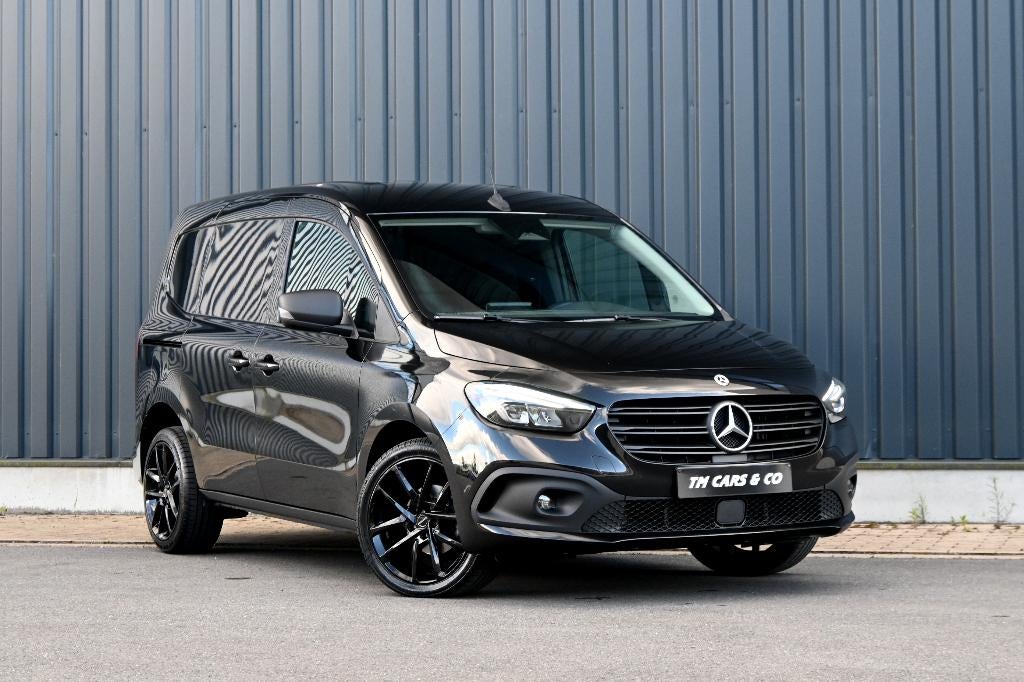 Mercedes Citan 110Cdi LED, Zetverw, Cam, Cruise, Carplay BTW, Voorwielaandrijving, Stof, 4 cilinders, Zwart