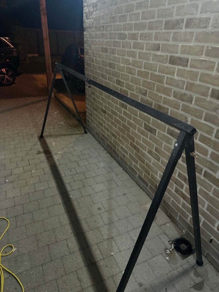 staander om fietsen op te hangen, Fietsen en Brommers, Ophalen, Gebruikt