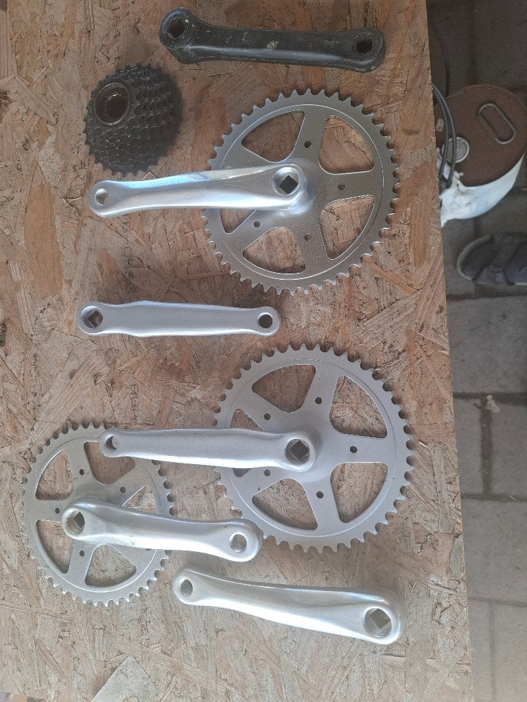 fietsonderdelen, Fietsen en Brommers, Ophalen, Nieuw, Crankstel of Pedalen, Aluminium