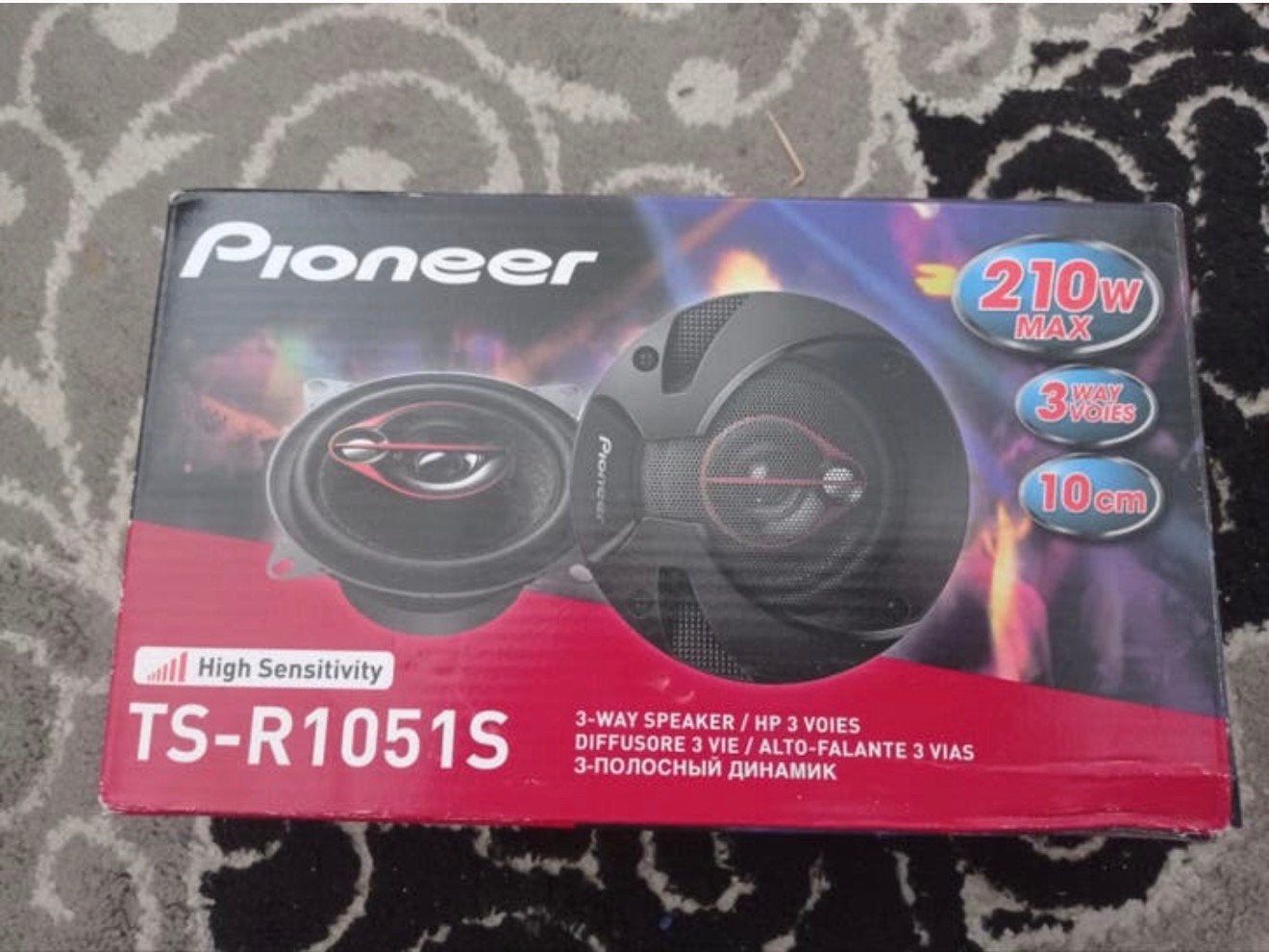 Pioneer TS-R1051S 3-weg autospeakers  210 Watt. NIEUW, Ophalen of Verzenden, Zo goed als nieuw
