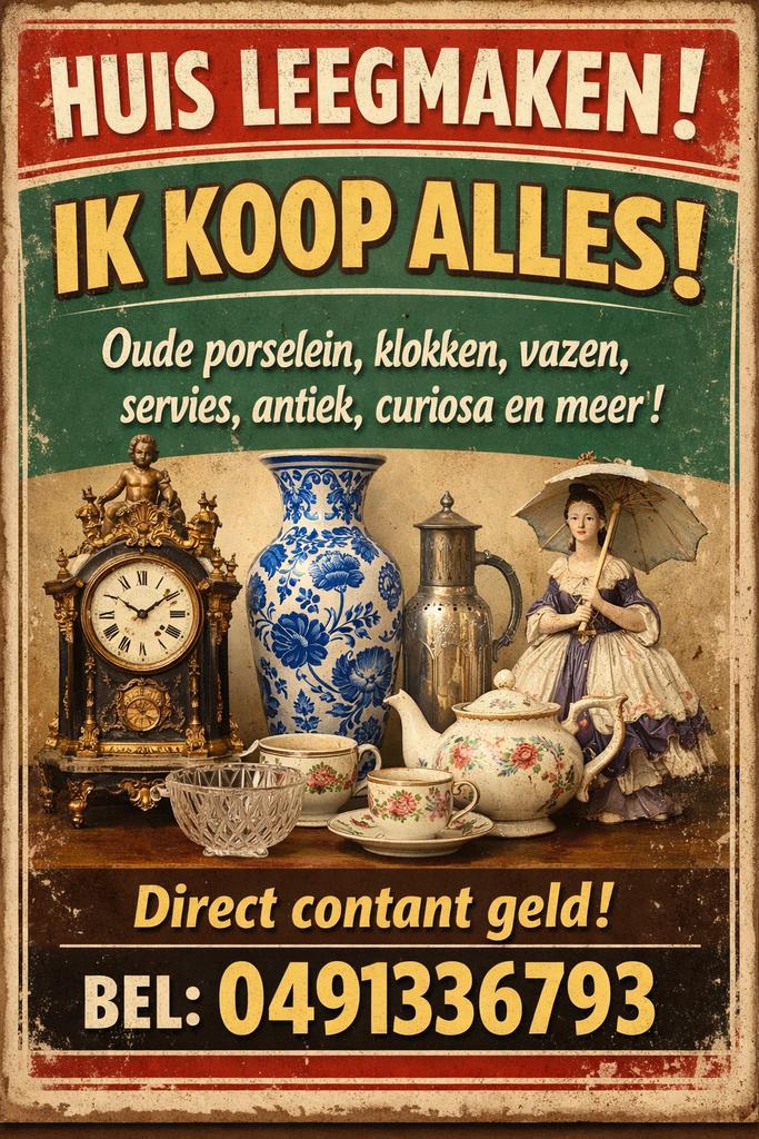 İk koop alles, Enlèvement ou Envoi