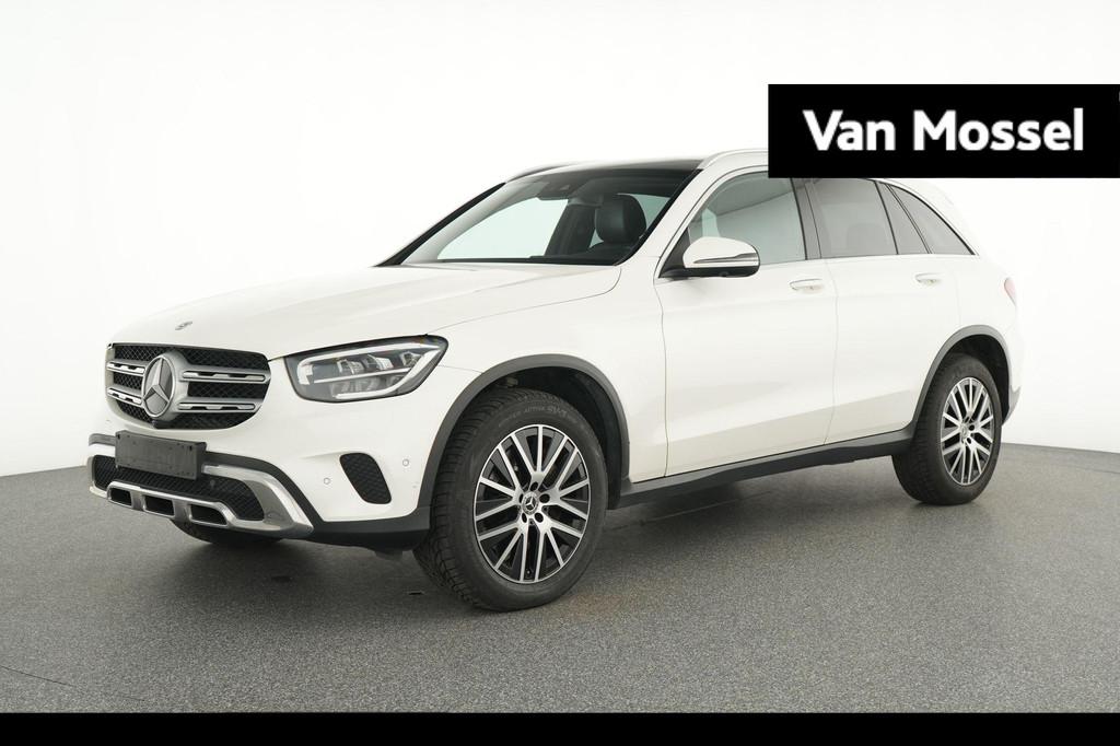 Mercedes-Benz GLC 300de 4MATIC Business Solution + PANORAMIS, Auto's, Automaat, Wit, Plug-in hybride, 5 zetels
