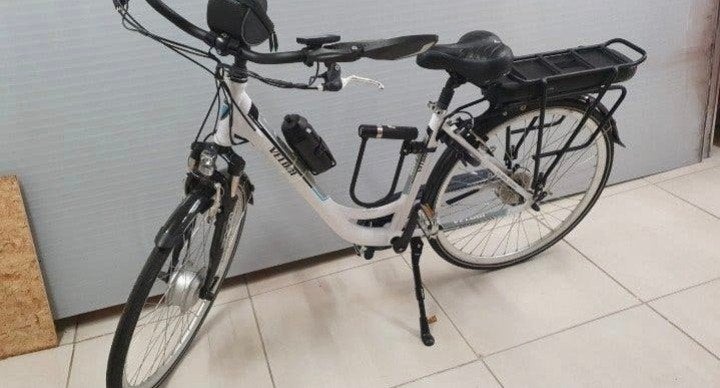 Electrische fiets als nieuw, Ophalen