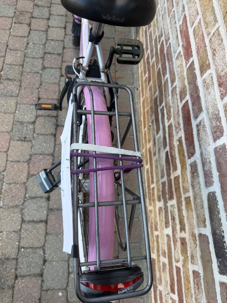 Kinderfiets, Fietsen en Brommers, Fietsen | Kinderfietsjes, Ophalen, Zo goed als nieuw, 20 inch of meer, Alpina