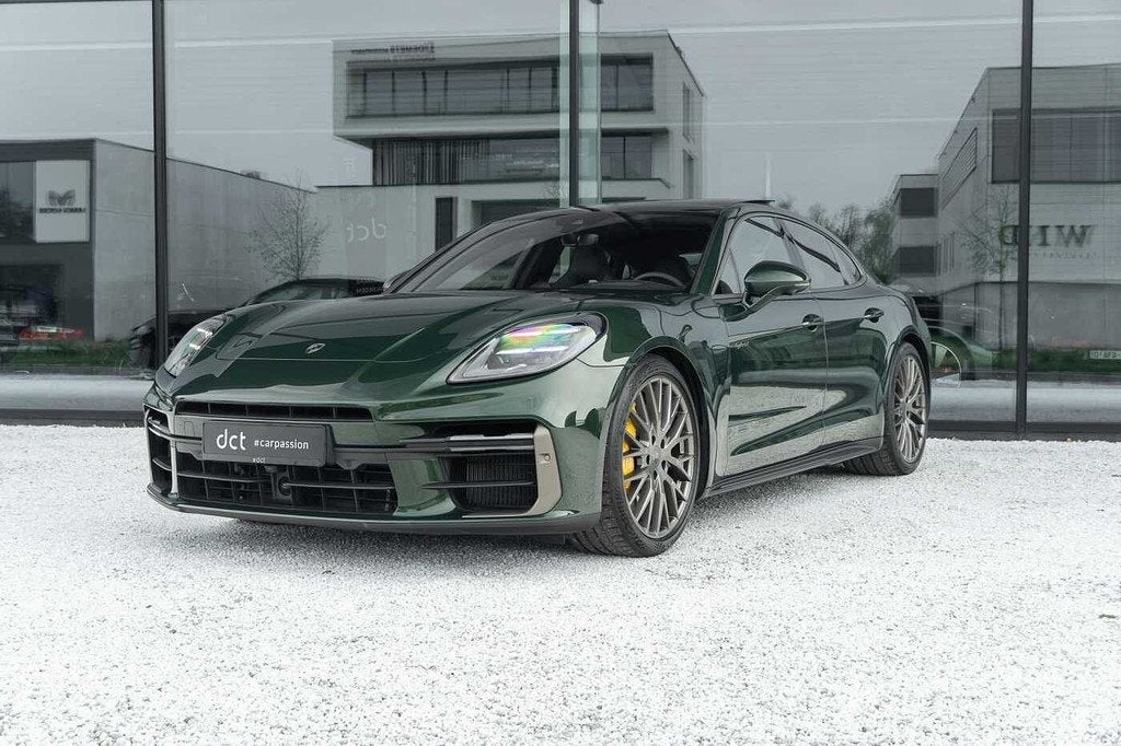 Porsche Panamera Hybri Turbo Active Ride PPCB Ceramic Brakes, Autos, Porsche, Cuir, 500 kW, Achat, 3996 cm³
