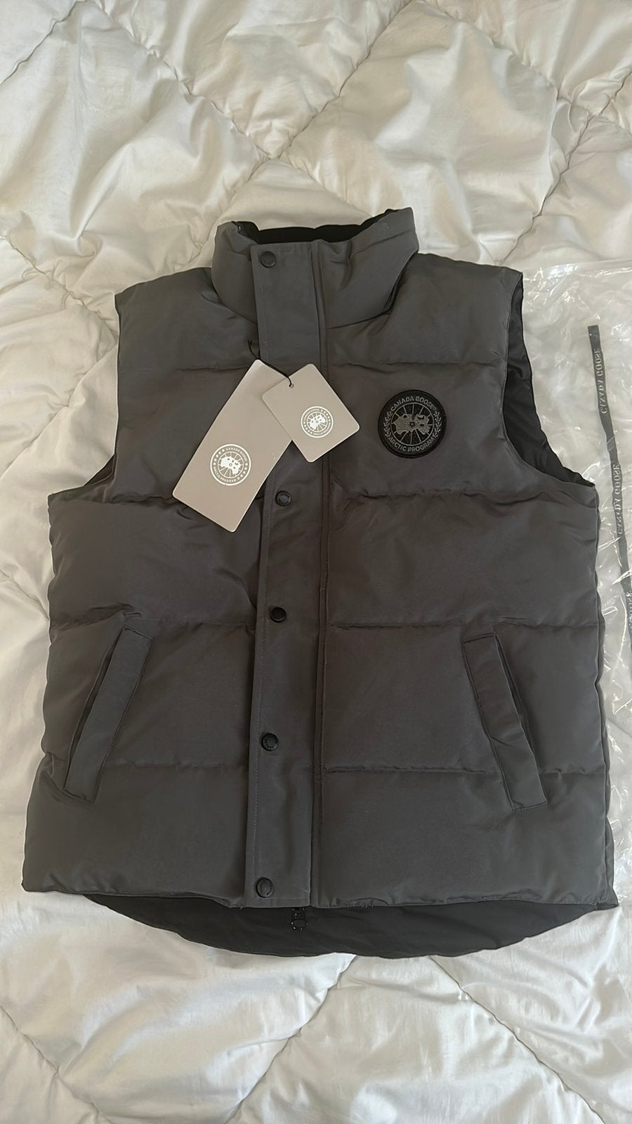 Canada Goose zwart mouwloos vest — maat S — nieuw, Kleding | Heren, Ophalen, Zo goed als nieuw, Maat 46 (S) of kleiner, Zwart