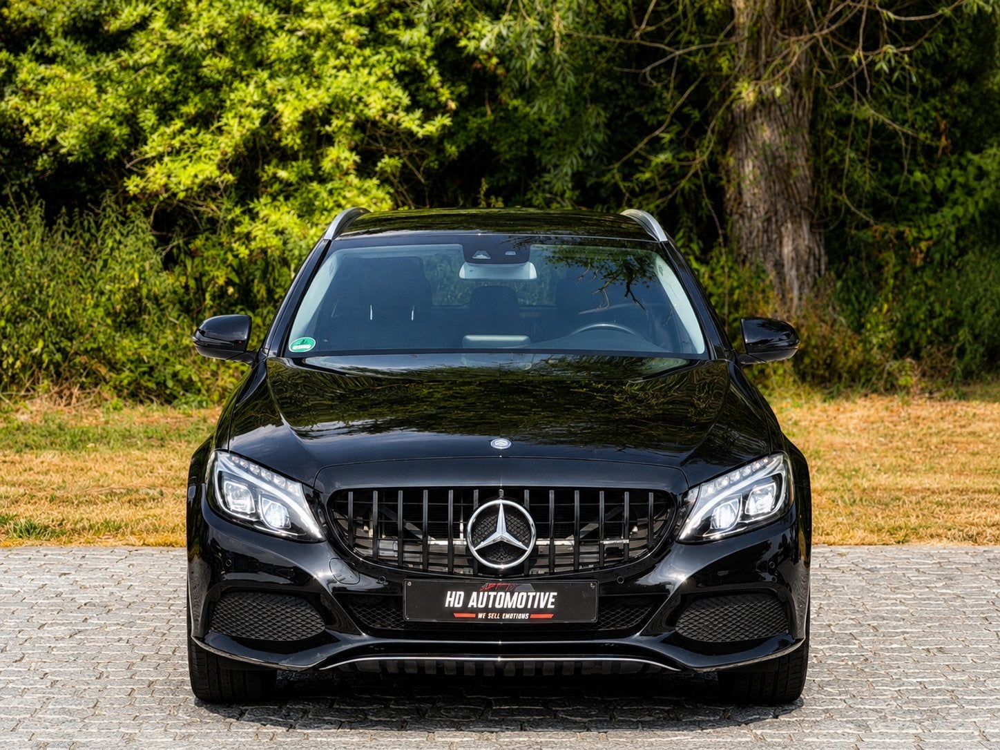 MERCEDES C350e PLUG-IN HYBRIDE | Burmester | LED | 279PK!, Auto's, Automaat, Achterwielaandrijving, 4 cilinders, Leder en Stof