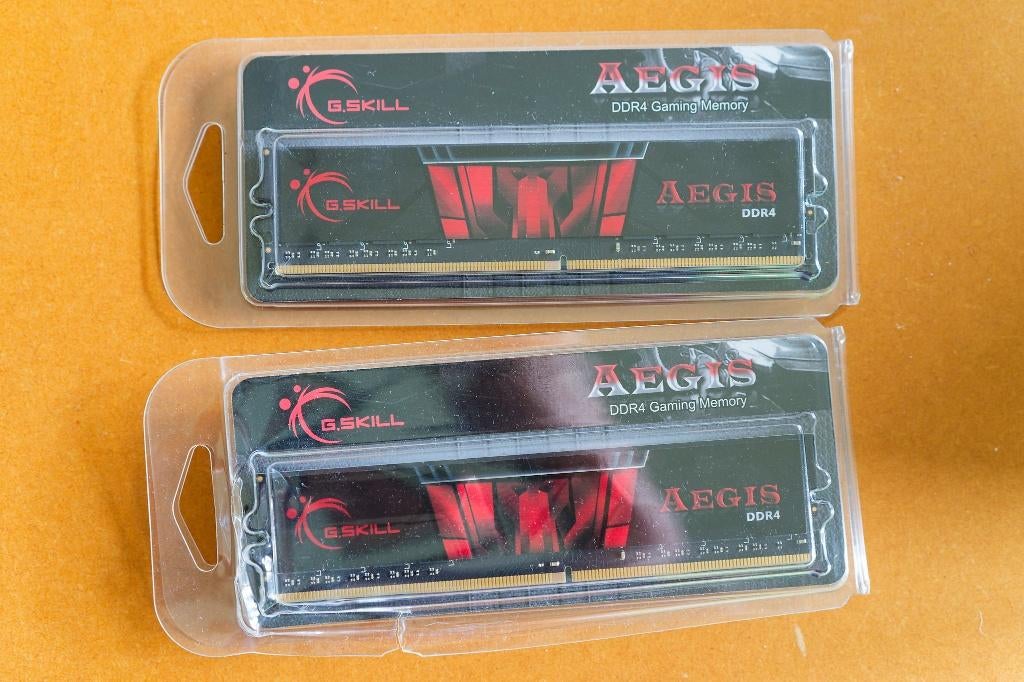 RAM 16Go DDR4 G.SKILL Aegis, Enlèvement ou Envoi, DDR4, Comme neuf, Desktop