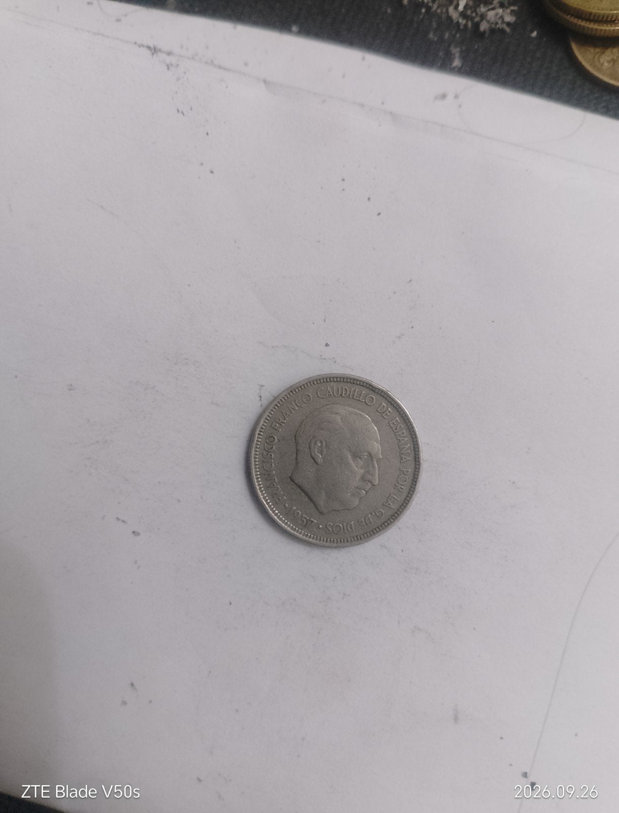 pièce de monnaie espagnole, Timbres & Monnaies, Enlèvement ou Envoi