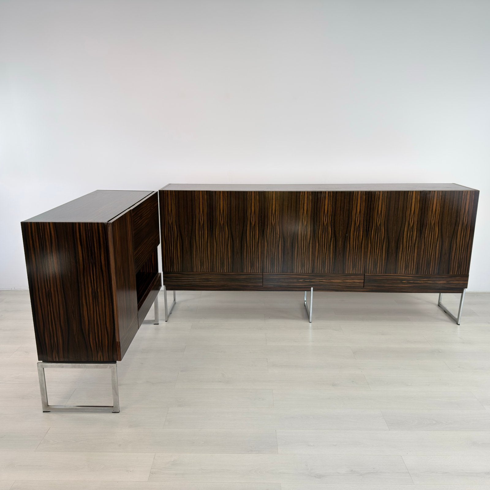 Vintage midcentury dressoir en bar kast palissander, Huis en Inrichting, Ophalen, Zo goed als nieuw