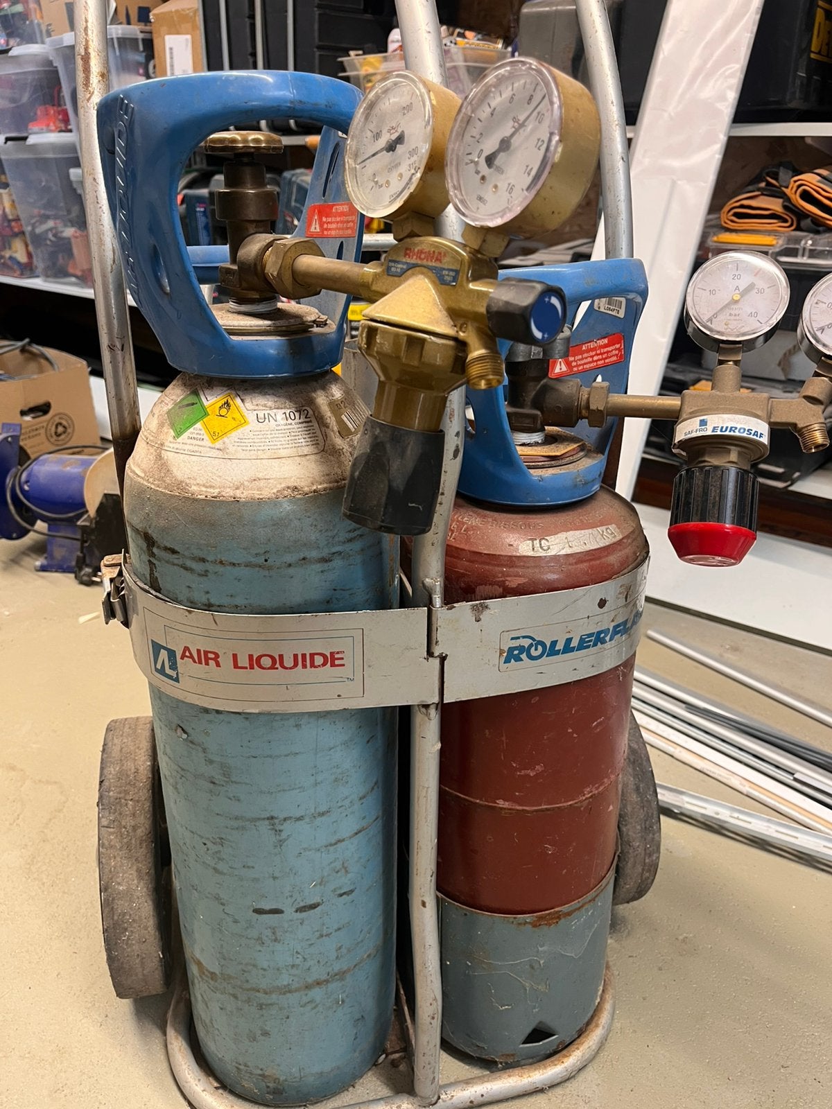 Snijbrander, vlambooglassen., Bricolage & Construction, Outillage | Soudeuses, Enlèvement, Utilisé