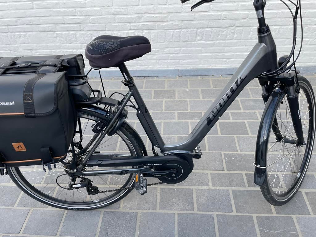 Elektrische fiets Norta, Ophalen, Zo goed als nieuw, 50 km per accu of meer, Overige merken