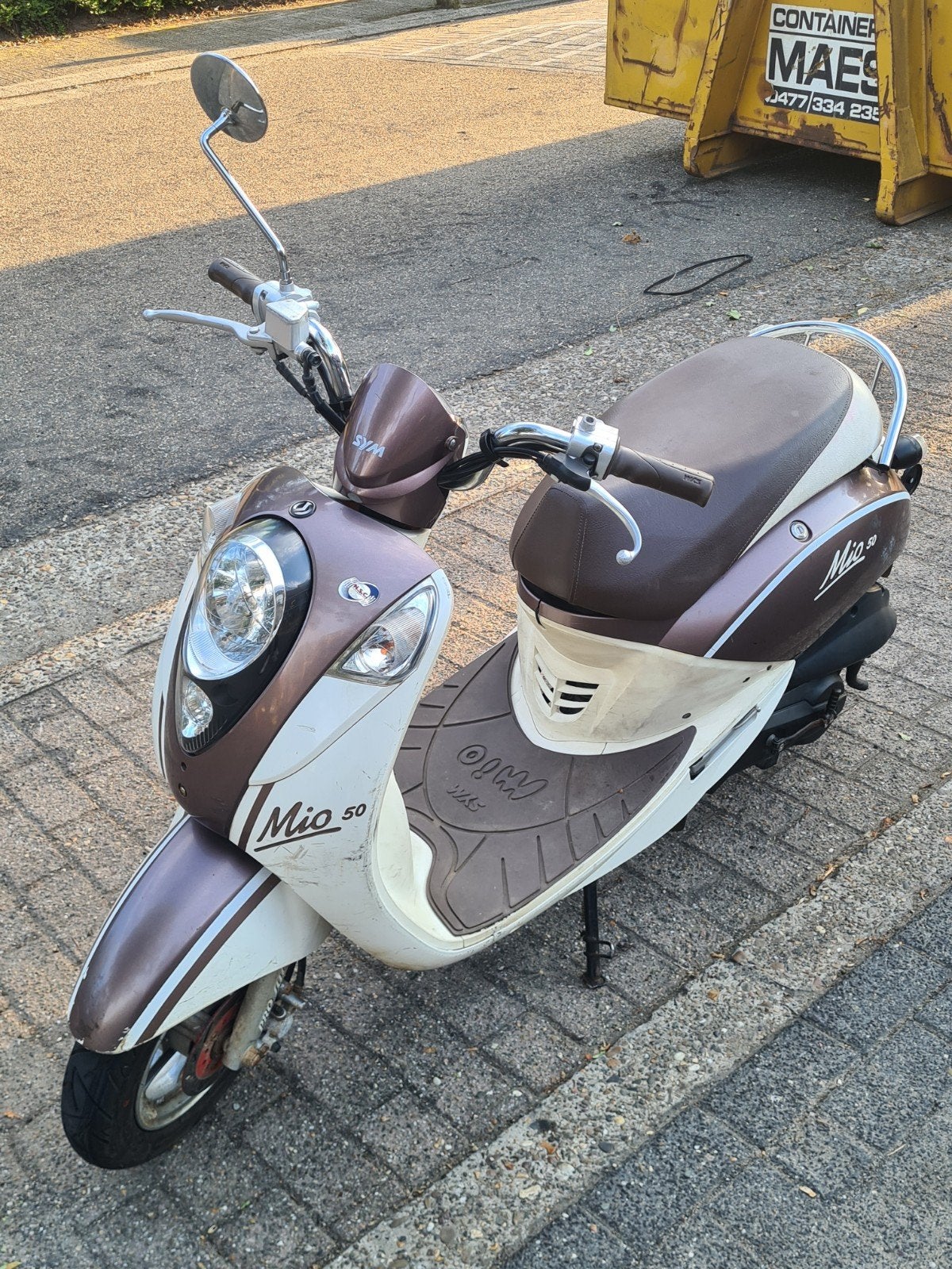 La Sym Mio 50cc Classe A démarre et roule bien, papiers et c, Enlèvement ou Envoi