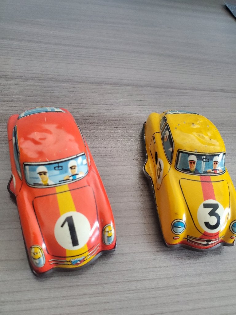 Lot de 2 anciennes voitures technofix faire offre non gratui, Ophalen of Verzenden, Gebruikt