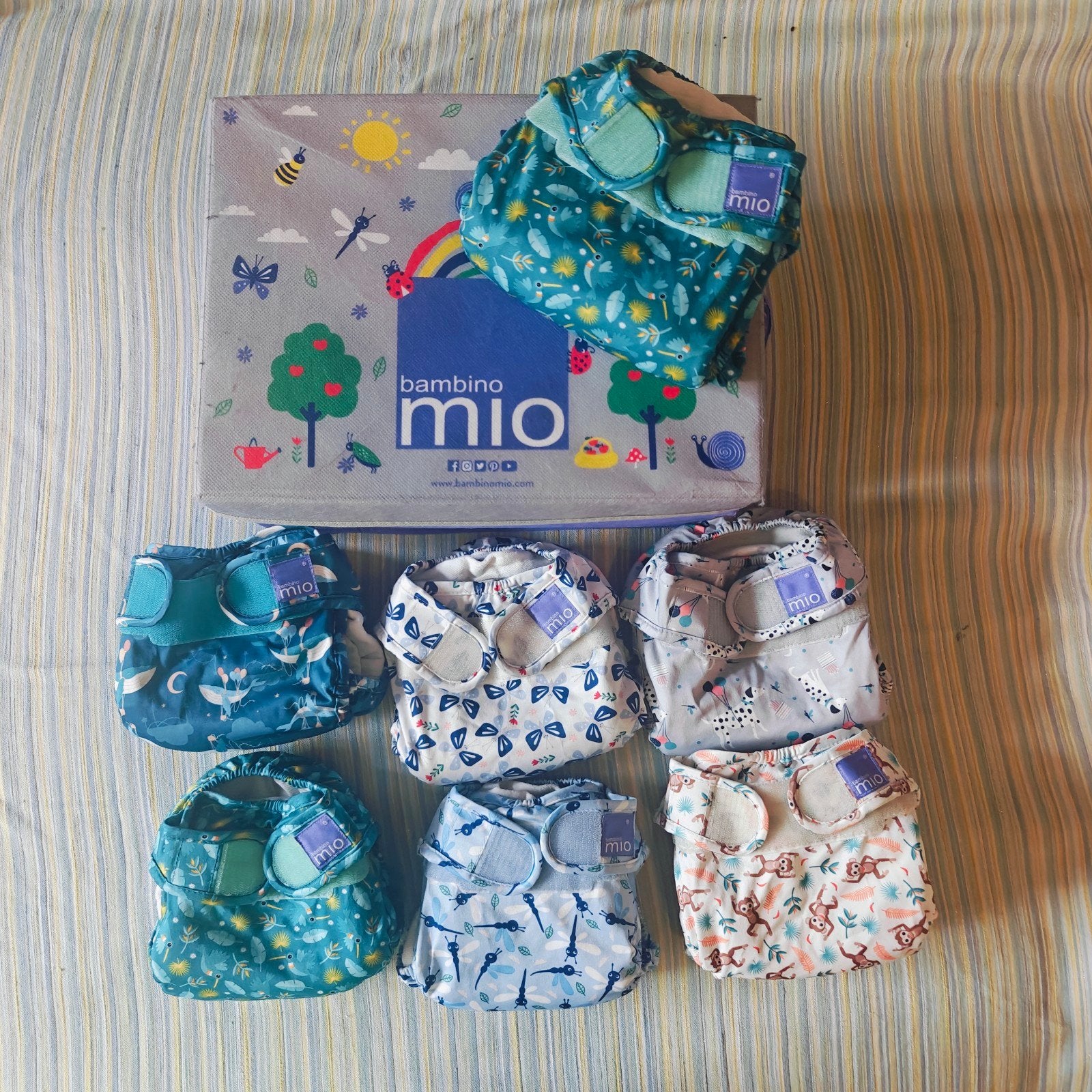 complete set herbruikbare luiers „bambino mio”, Ophalen, Gebruikt, One size