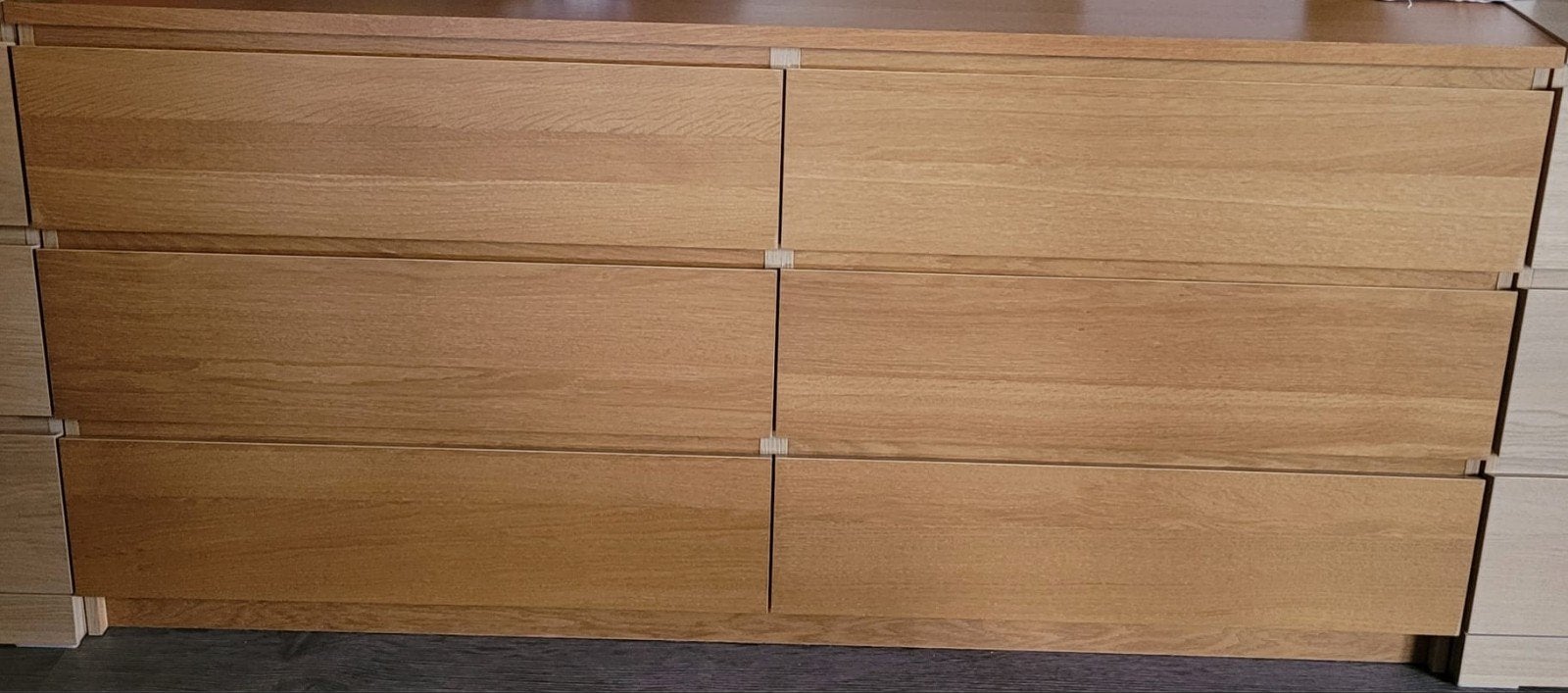 ikea malm kast, Ophalen