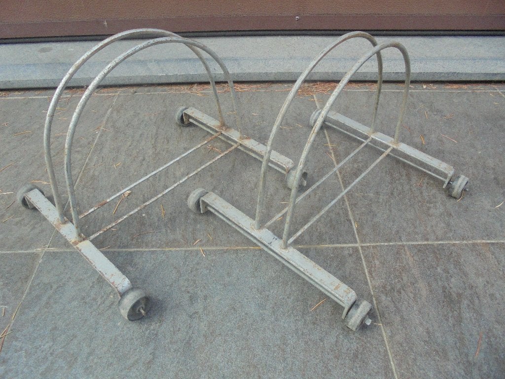 vintage fietsrekjes op wieltjes goede staat, Ophalen of Verzenden, Gebruikt