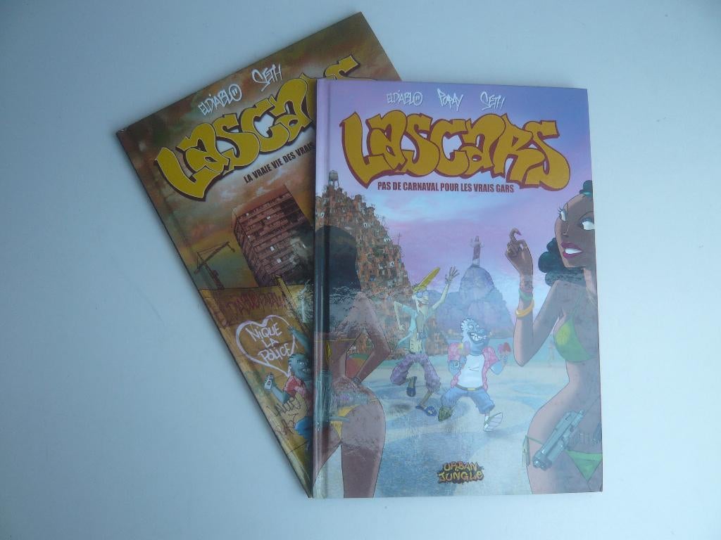 Bd LASCARS tomes 1 et 2 (EO état neuf) de EL DIABLO, Boeken, Complete serie of reeks, Ophalen of Verzenden, Zo goed als nieuw