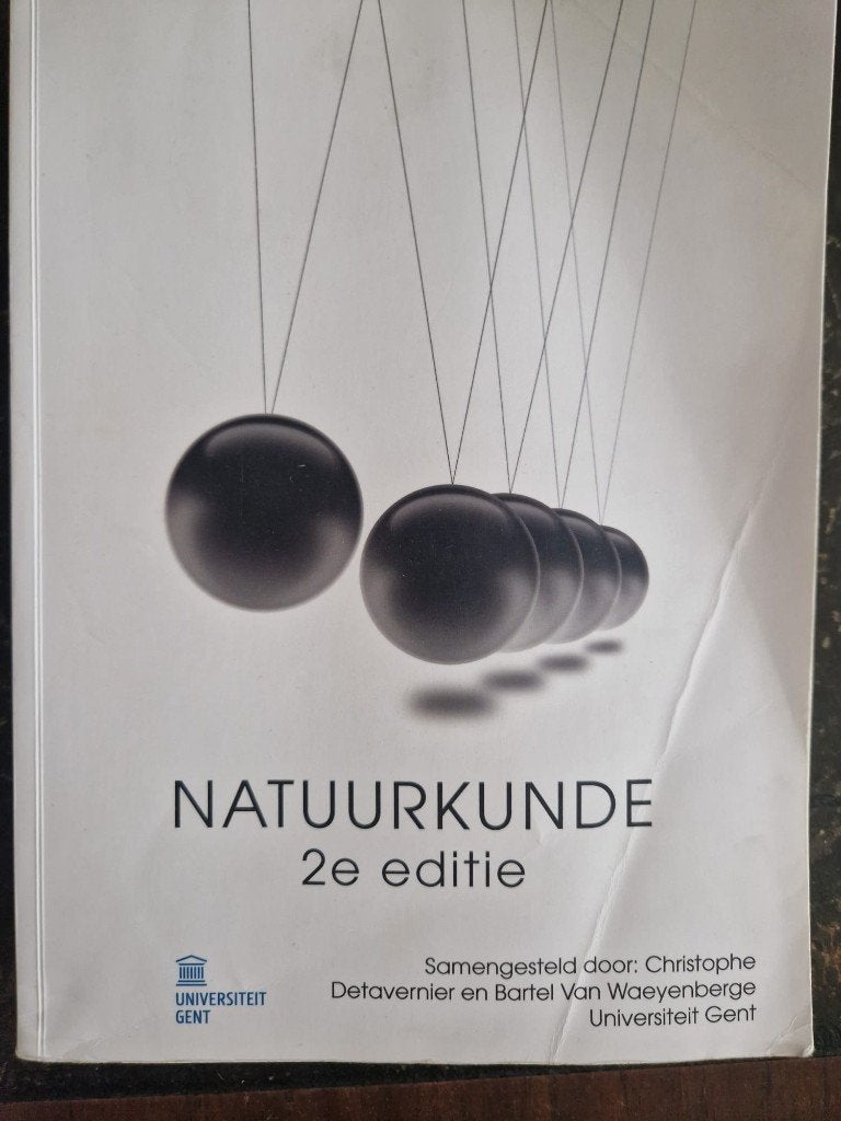 Natuurkunde, Boeken, Ophalen of Verzenden, Zo goed als nieuw, Hoger Onderwijs, Christophe Tavernier