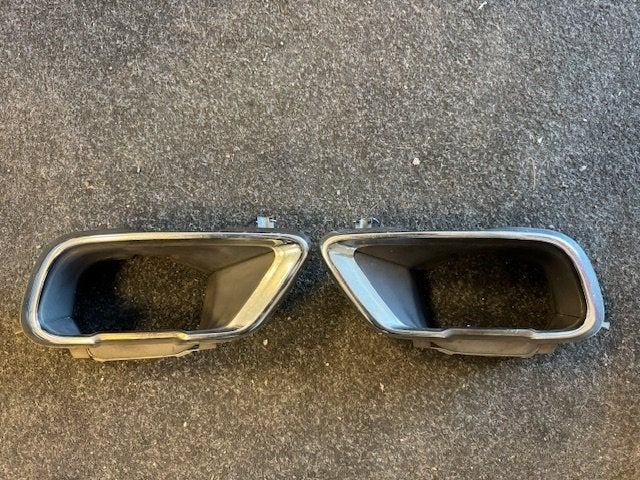 BMW X5 G05 X6 G06 X7 G07 Uitlaat Sierstukken Chrome 8074189, -, Utilisé, -, Enlèvement ou Envoi