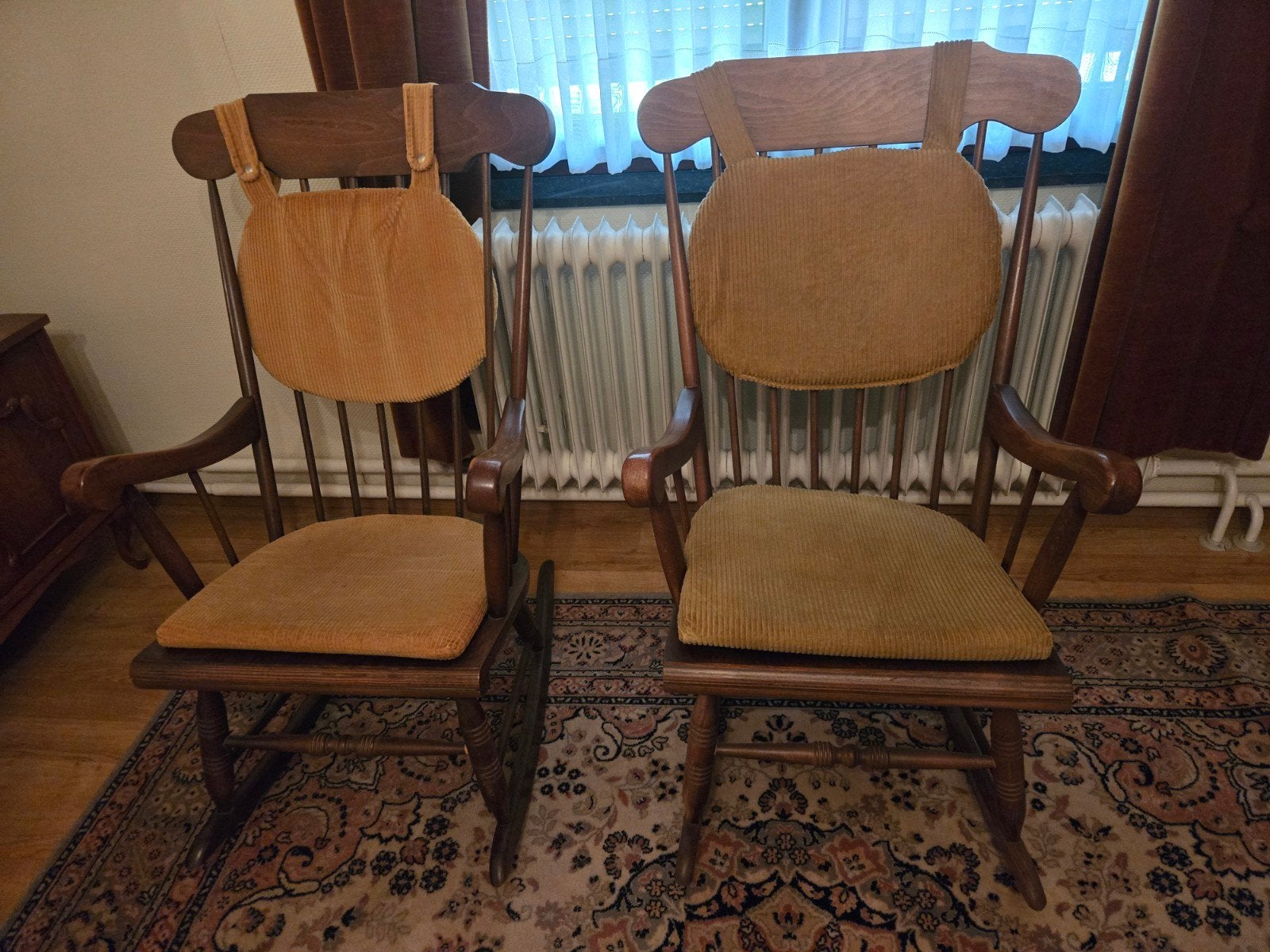 schommelstoelen, Ophalen