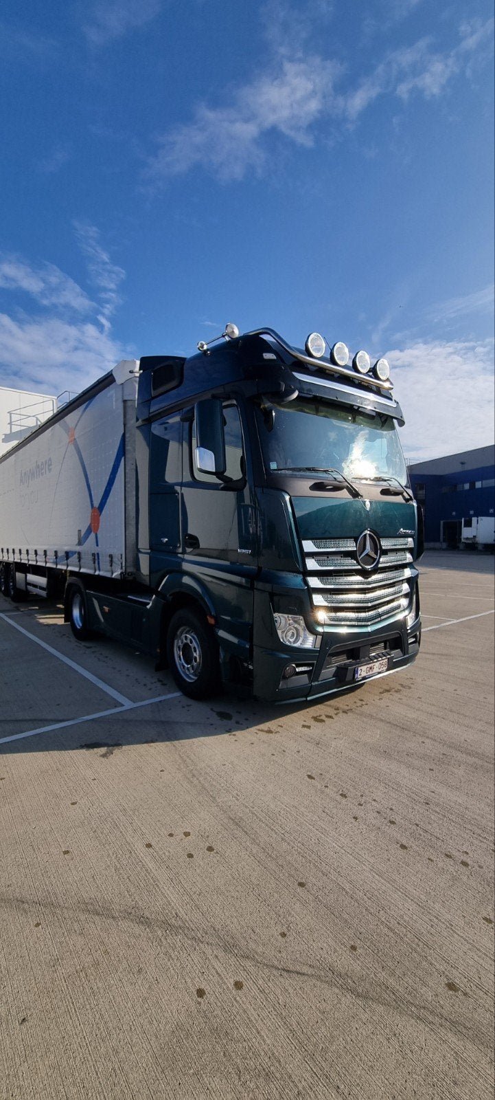 Mercedes Actros 1851Ls euro6, Auto's, Automaat, Euro 6, Bedrijf, Diesel