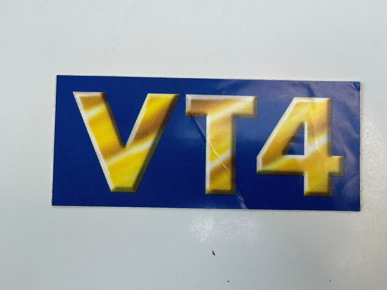 VT4 sticker, Verzamelen, Ophalen of Verzenden, Nieuw, Film, Tv of Omroep