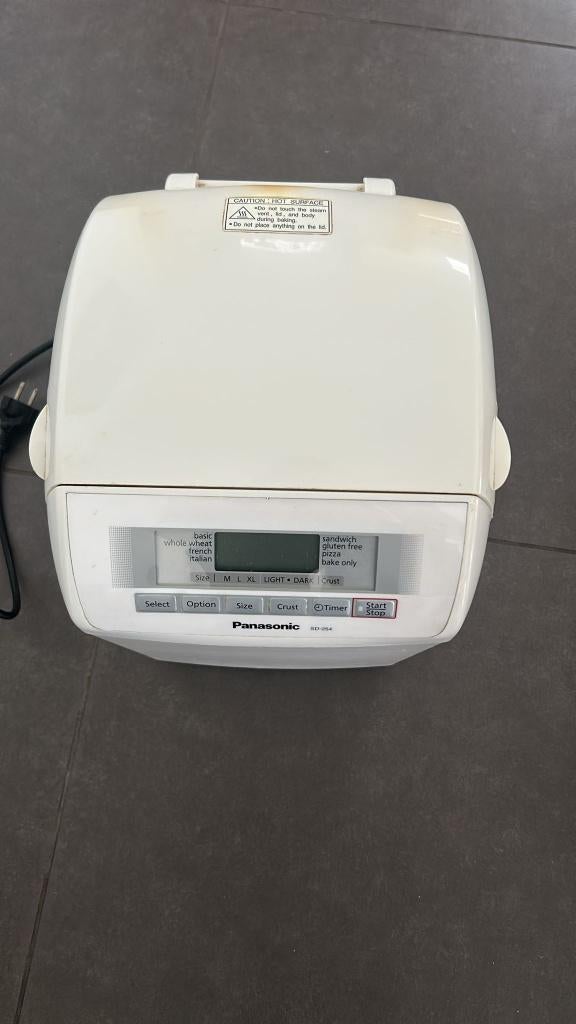 3 panasonic broodmachines, Elektronische apparatuur, Broodbakmachines, Gebruikt, Met timer, Ophalen
