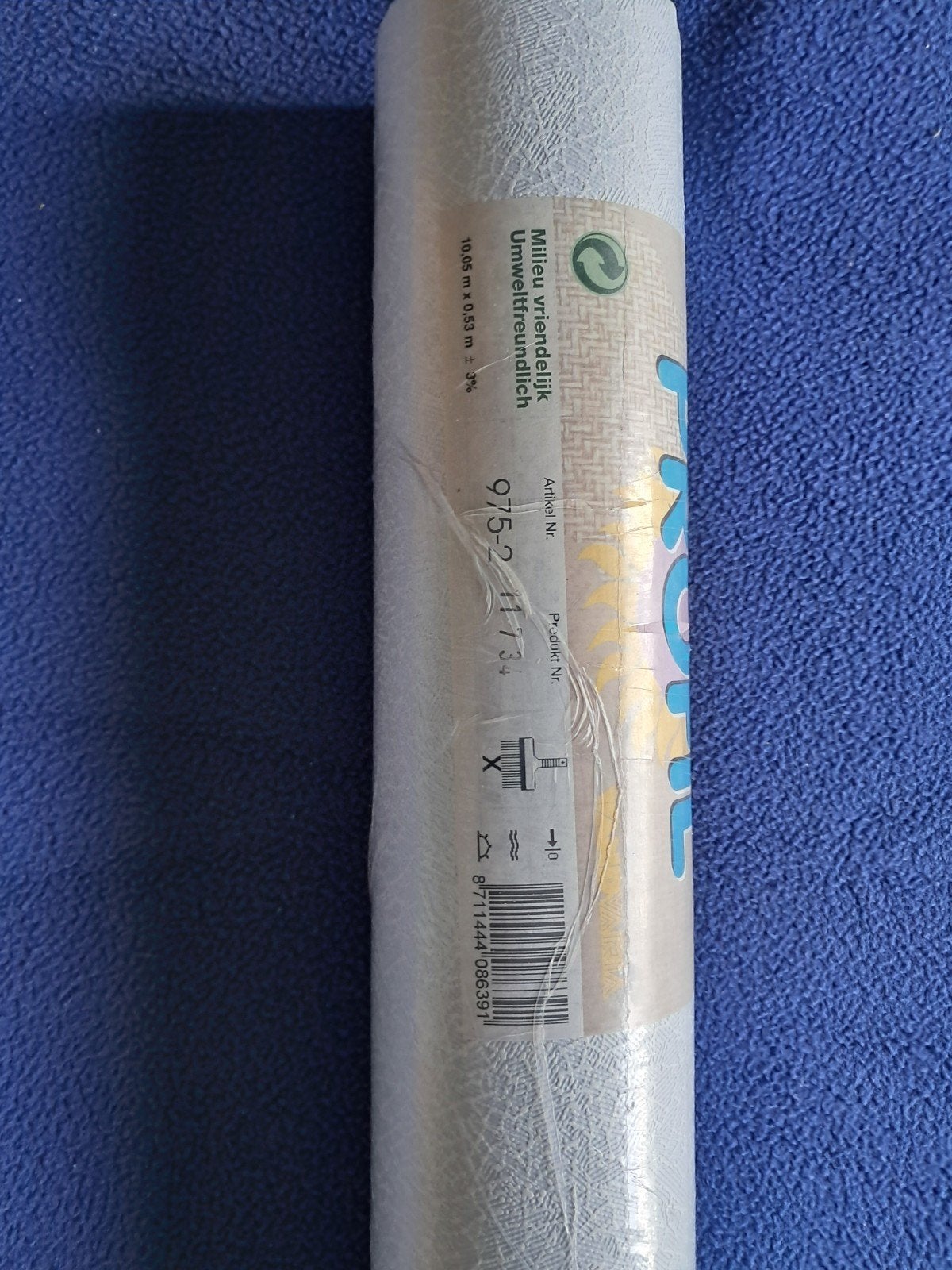 Afwasbaar behangpapierb, Ophalen