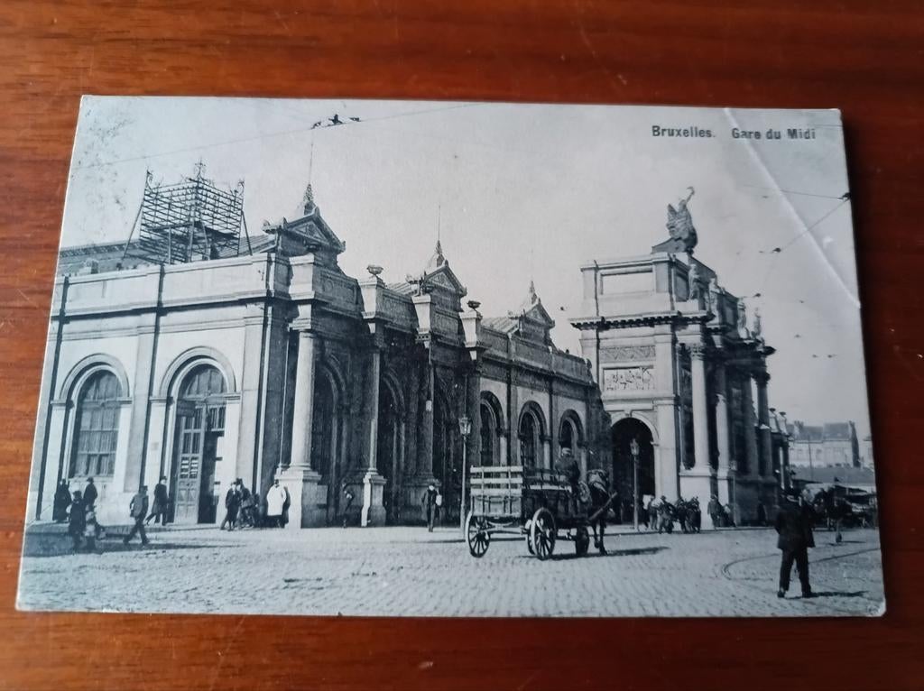 Gare de Bruxelles-Sud, Collections, Cartes postales | Belgique, Enlèvement ou Envoi