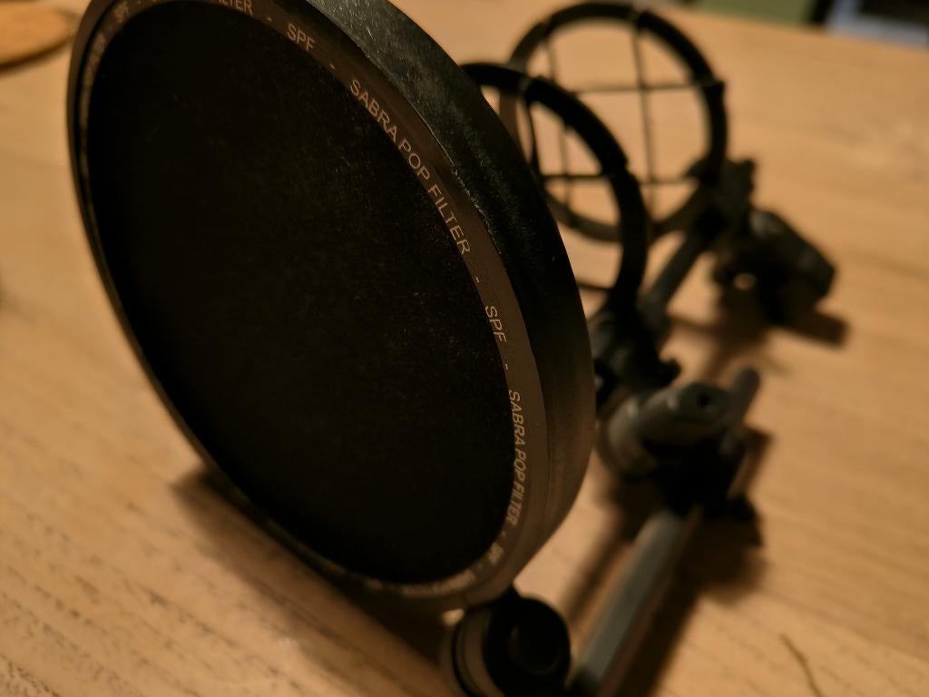 Pop Filter pour micro studio (Sabra SPF), Muziek en Instrumenten, Instrumenten | Toebehoren, Ophalen, Zo goed als nieuw, Overige instrumenten