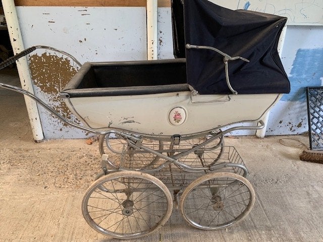 oude kinderwagen, Ophalen, Kinderwagen