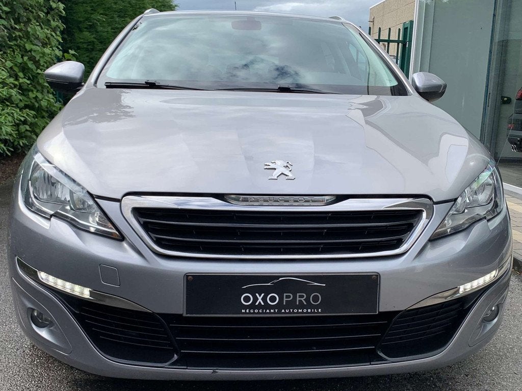 Peugeot 308 SW 1.6 HDI 100CV STYLE / Gps / Camera / Cruise /, Argent ou Gris, Achat, Euro 6, Entreprise