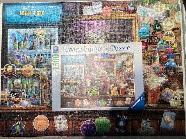 Ravensburger puzzel 1500 stukjes, Hobby en Vrije tijd, Ophalen, Gebruikt