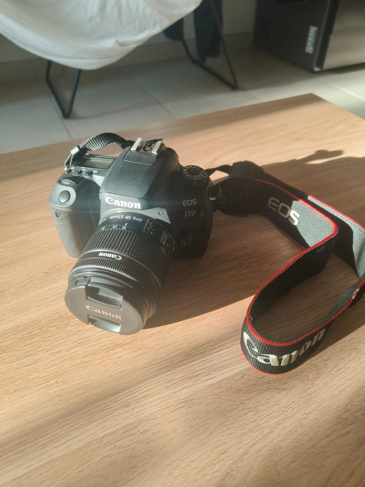 Canon EOS 77D + toebehoren, Ophalen, Cameratas, Canon