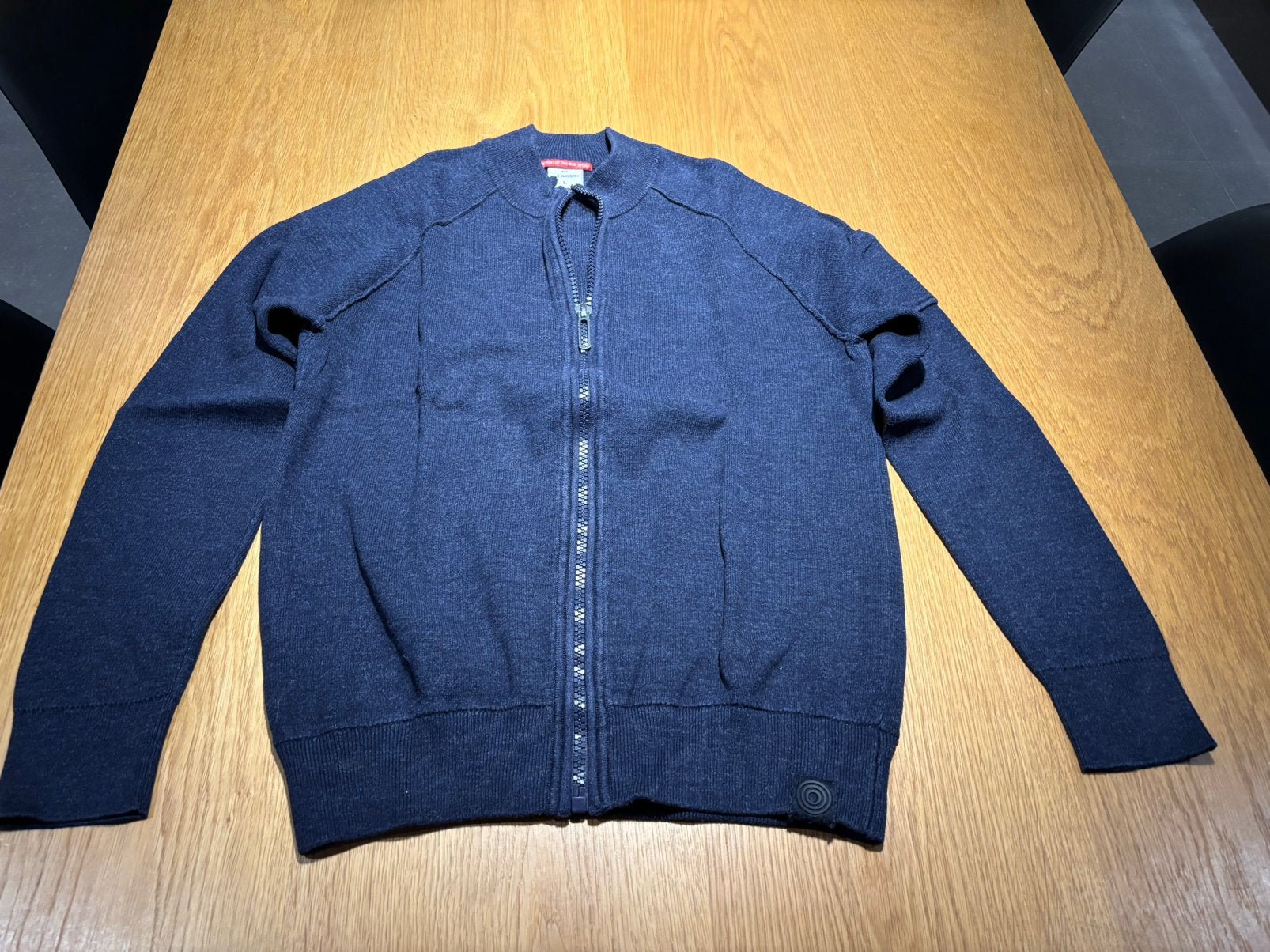 Trui mat rits, Ophalen of Verzenden, Gedragen, Maat 52/54 (L), Blauw
