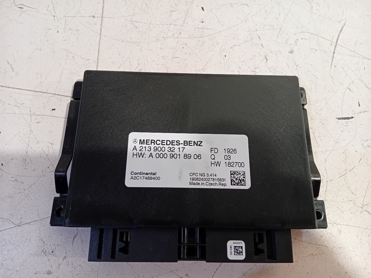 Computer automaat voor bak Mercedes-Benz C-Klasse, Onderdelen@venauto.nl, Van der Ven Autorecycling B.V., Gebruikt, Ettenseweg 76, 4706 PB Roosendaal, The Netherlands