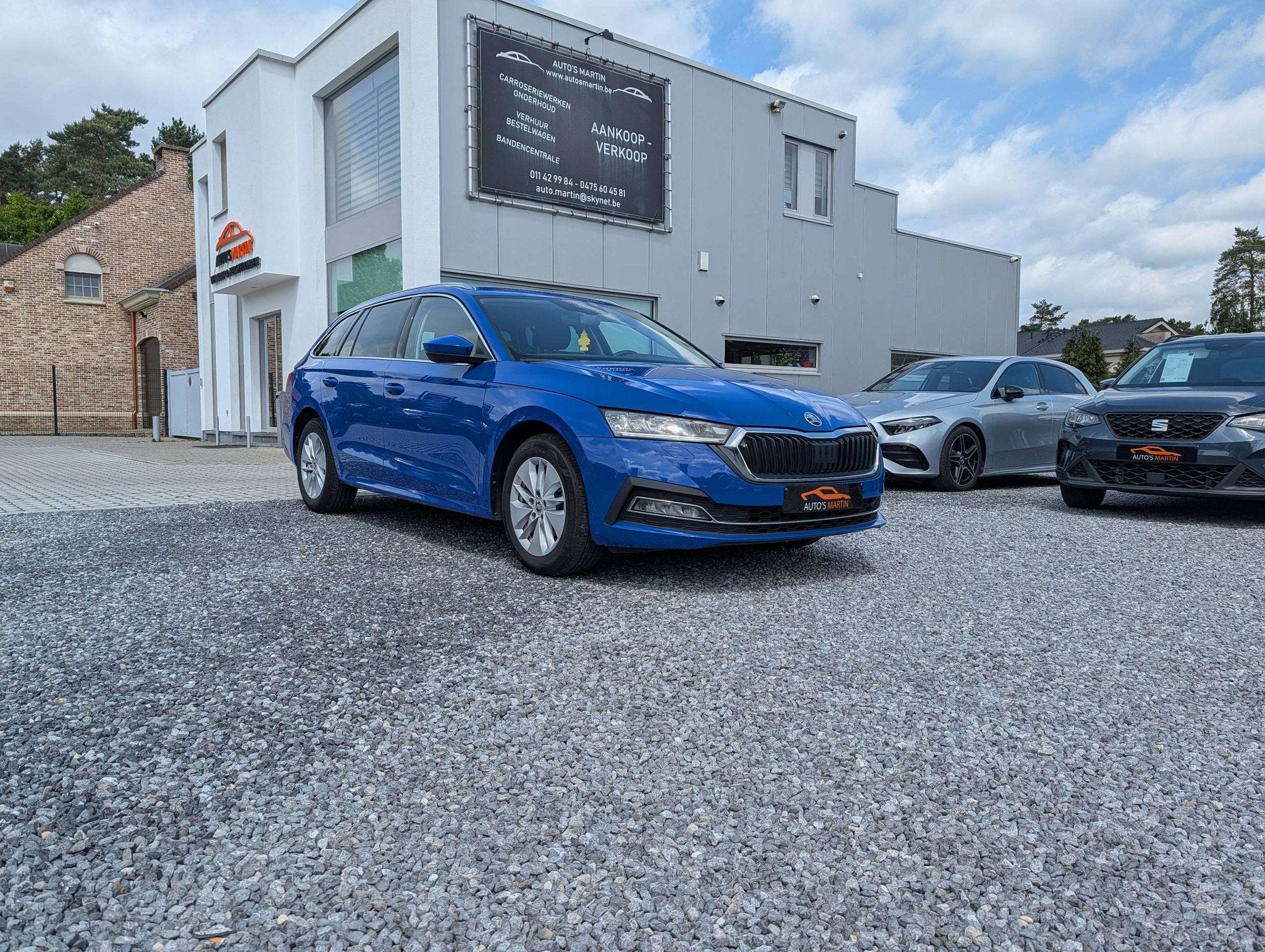 Skoda Octavia 2.0 TDi SCR DSG | NAVI/CARPLAY | CAMERA | ZETE, Auto's, Stof, Gebruikt, Euro 6, 4 cilinders