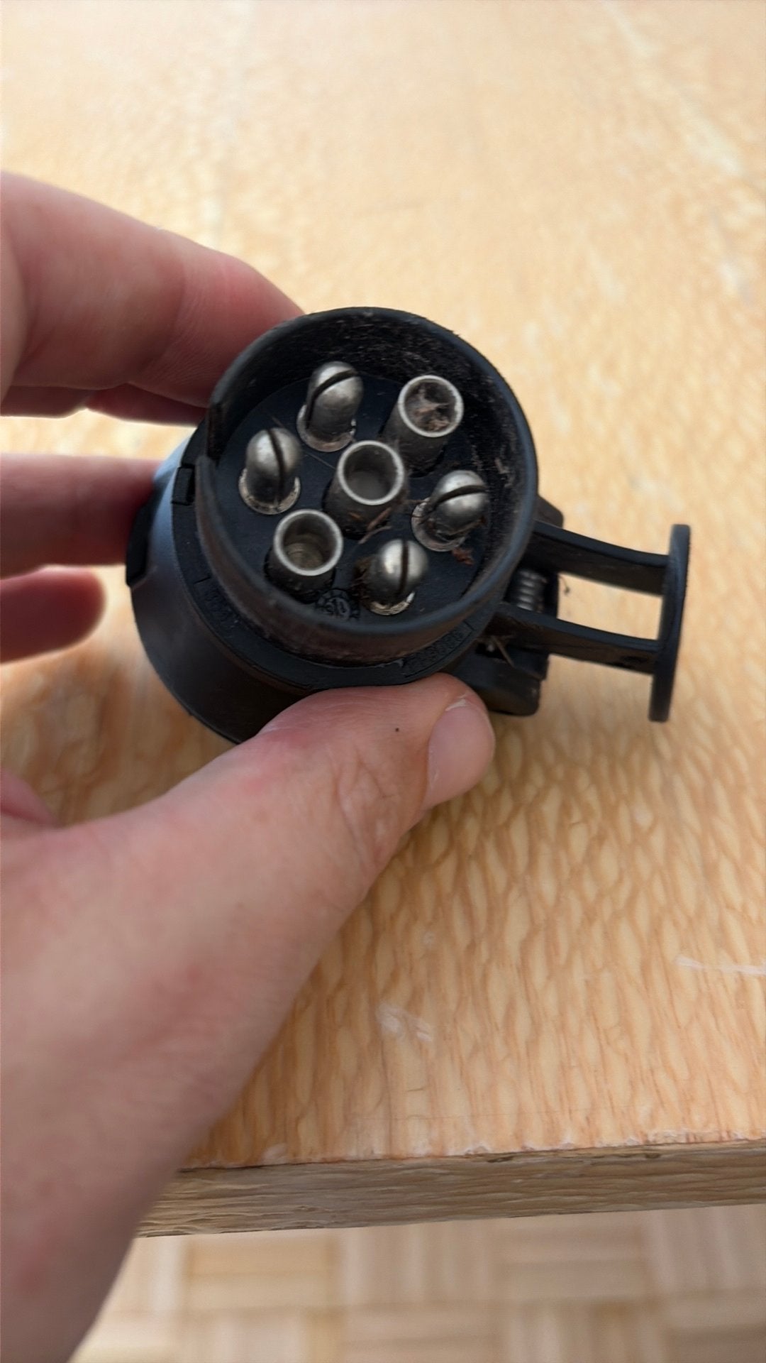 Adapter 13 naar 7 pollig. 1 keer gekoppeld gehad, Autos : Pièces & Accessoires, Attelages, Enlèvement ou Envoi