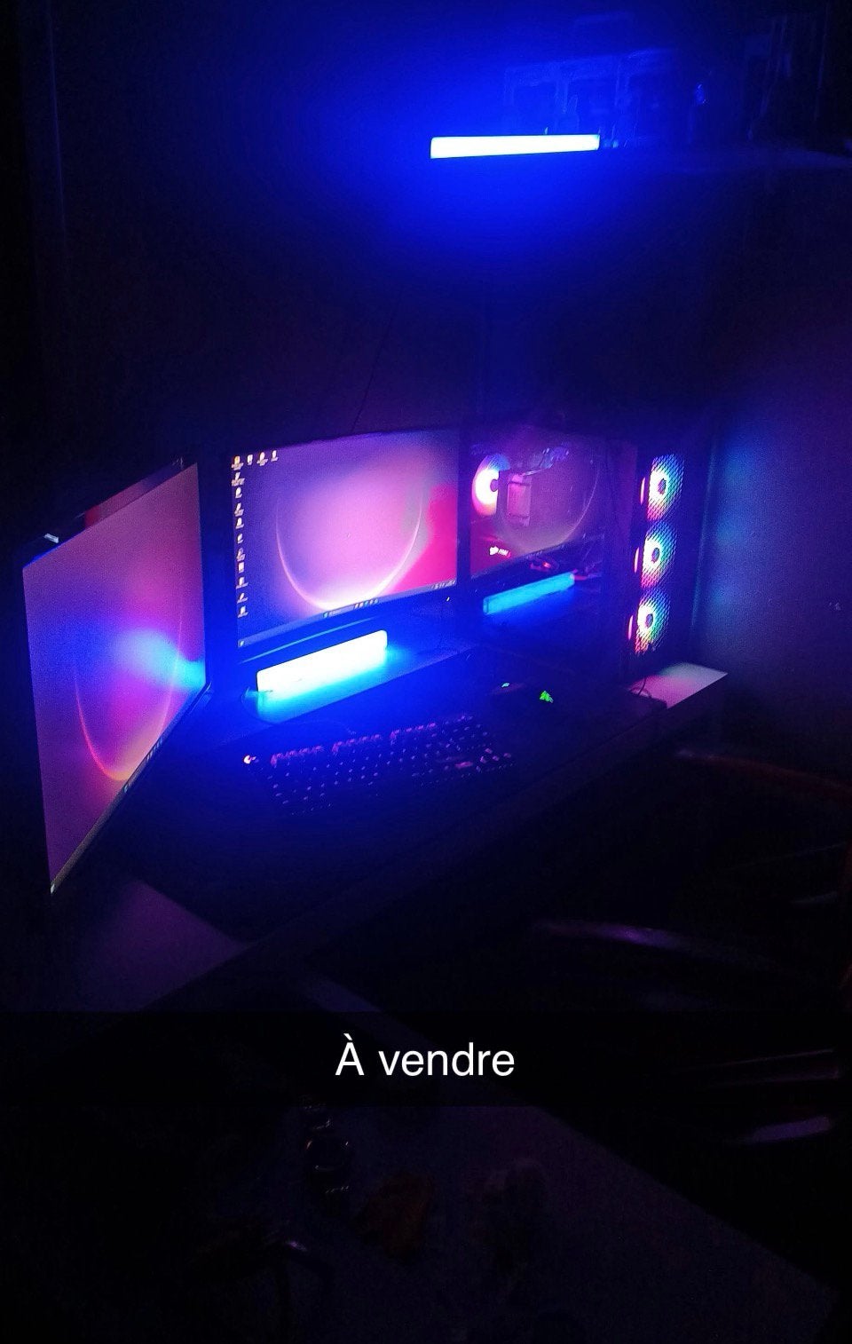 Setup gaming a vendre ou echange scooter, Informatique & Logiciels, Enlèvement, Comme neuf