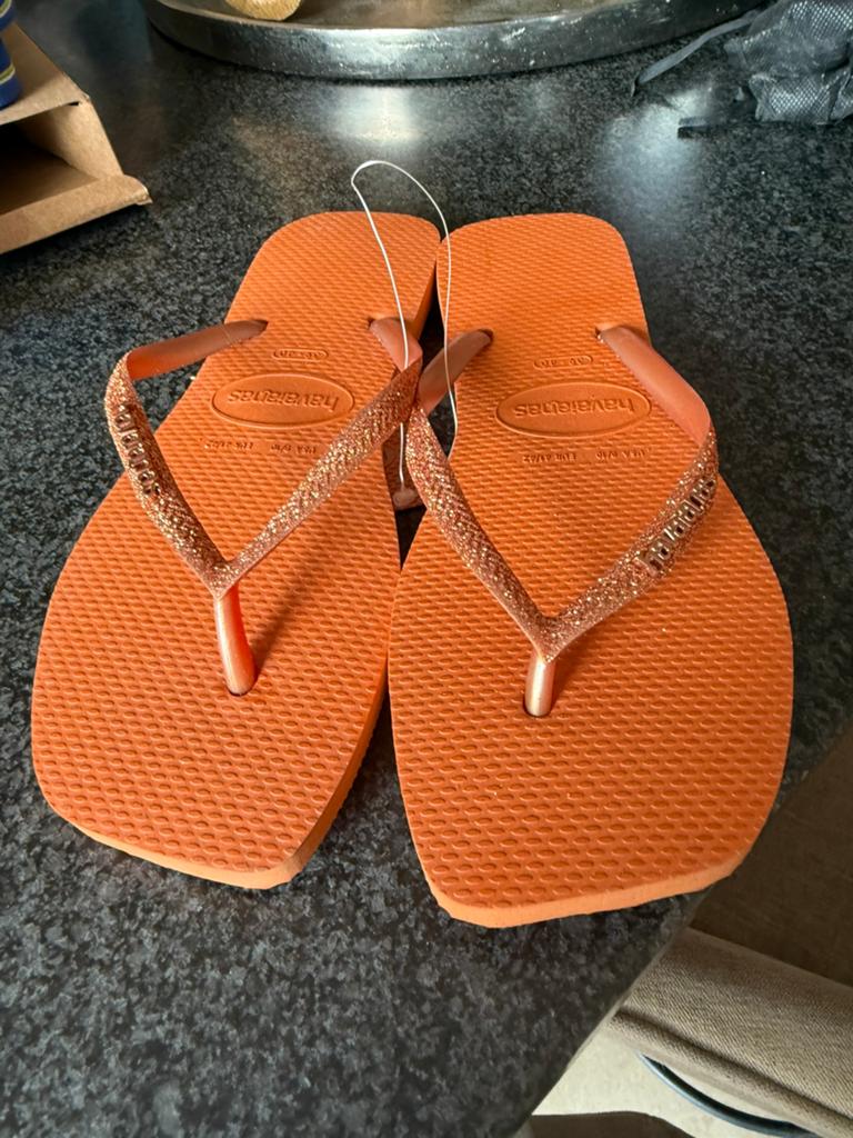 Slippers maat 39/40 nieuw Havaianas, Enlèvement, Neuf, Sandales de bain