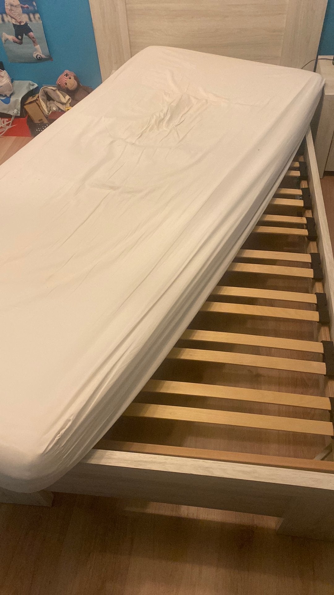 Matras en lattenbodem, Enlèvement, Comme neuf, Matelas
