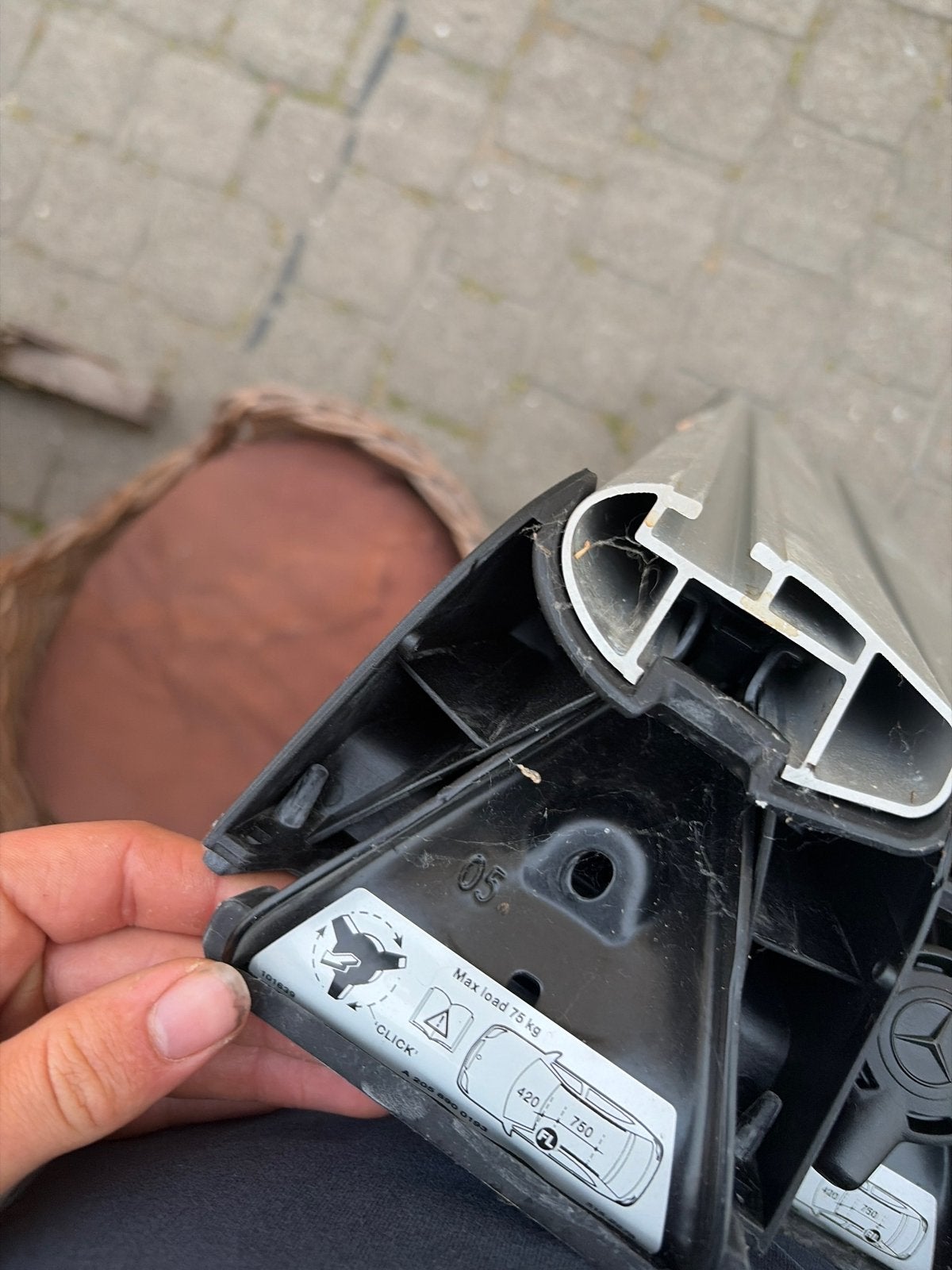 Originele Mercedes C-Klasse BreakS205)DakdragersA2058900193, Enlèvement ou Envoi, Mercedes-Benz