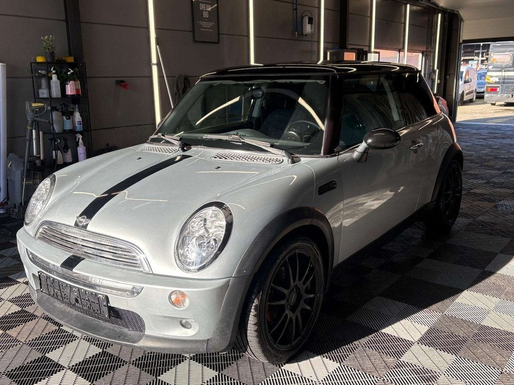Mini Cooper 1.6l BENZINE bj. 2002 met 173.000 Km, Auto's, Stof, Gebruikt, 115 pk, Bedrijf