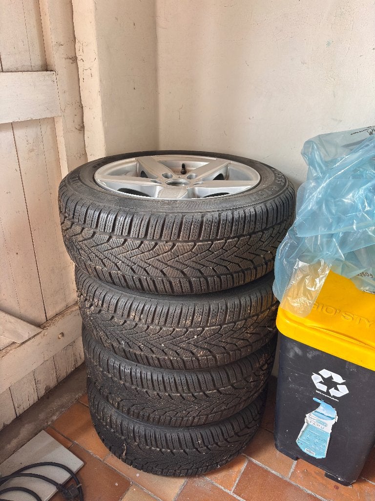 Set velgen 16 inch met winterbanden, Auto-onderdelen, Banden en Velgen, Ophalen, Gebruikt, Velg(en), 16 inch