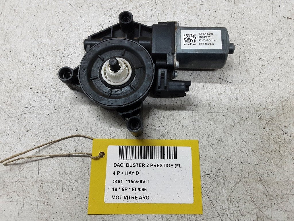 MOTEUR LEVE VITRE ELECTRIQUE ARRIÈRE GAUCHE Duster (SR), Dacia, Arrière, Renault Deutschland AG, Utilisé