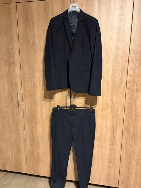 Kostuum Jules donkerblauw maat 42/50, Jules, Ophalen of Verzenden, Zo goed als nieuw, Maat 48/50 (M)