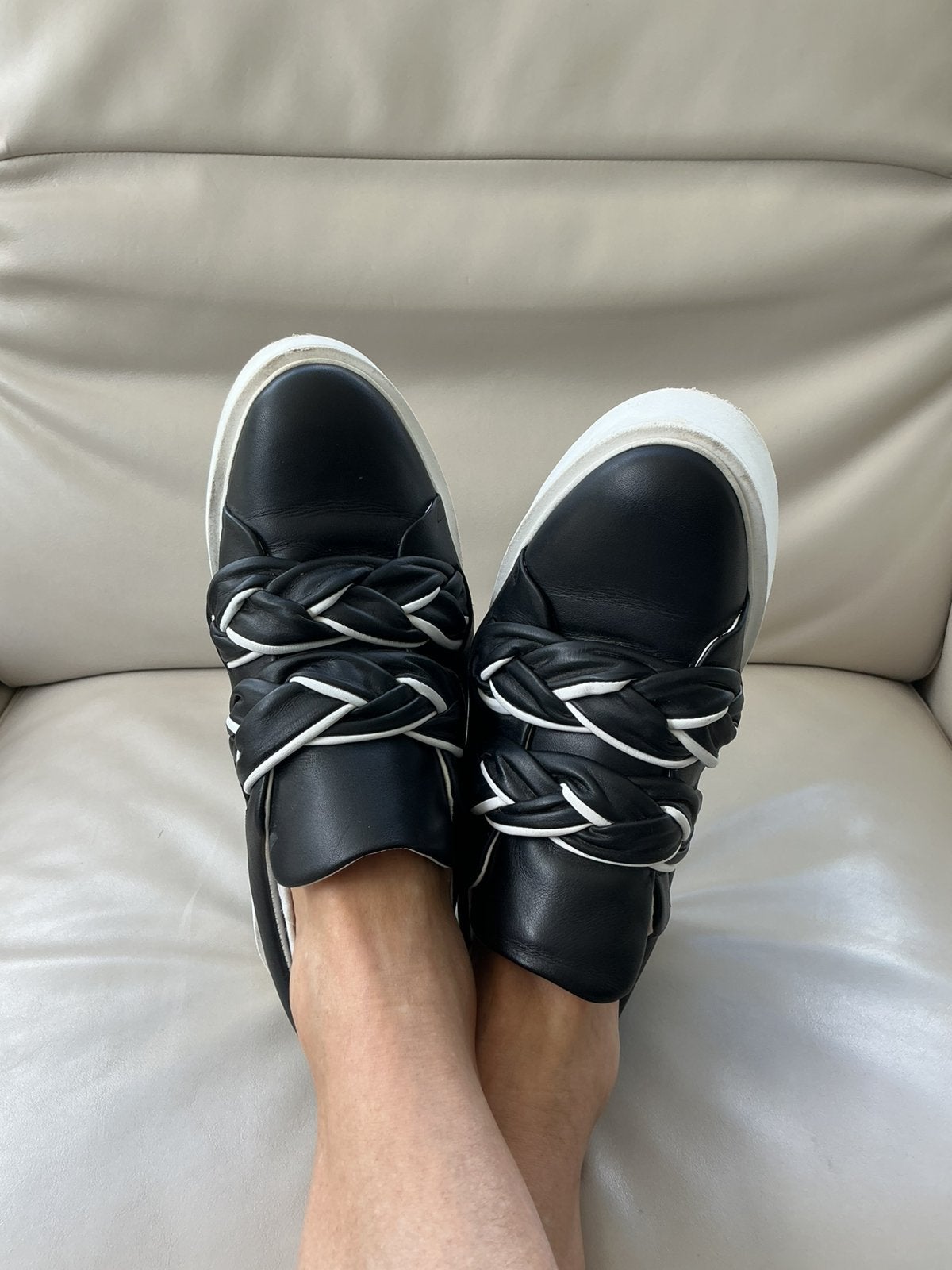 Zwarte Morobe loafers maat 39, Ophalen of Verzenden, Zo goed als nieuw, Instappers, Zwart