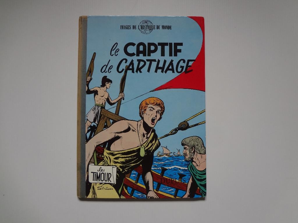 5 BD Images de l'histoire du monde 1956 à 1959 (les Timour), Enlèvement ou Envoi, Utilisé, Sirius, Album d'images